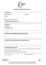 Centre Référent de Réhabilitation Psychosociale Nouvelle-Aquitaine sud L'admission au C2RP Centre Référent de Réhabilitation Psychosociale Nouvelle-Aquitaine sud