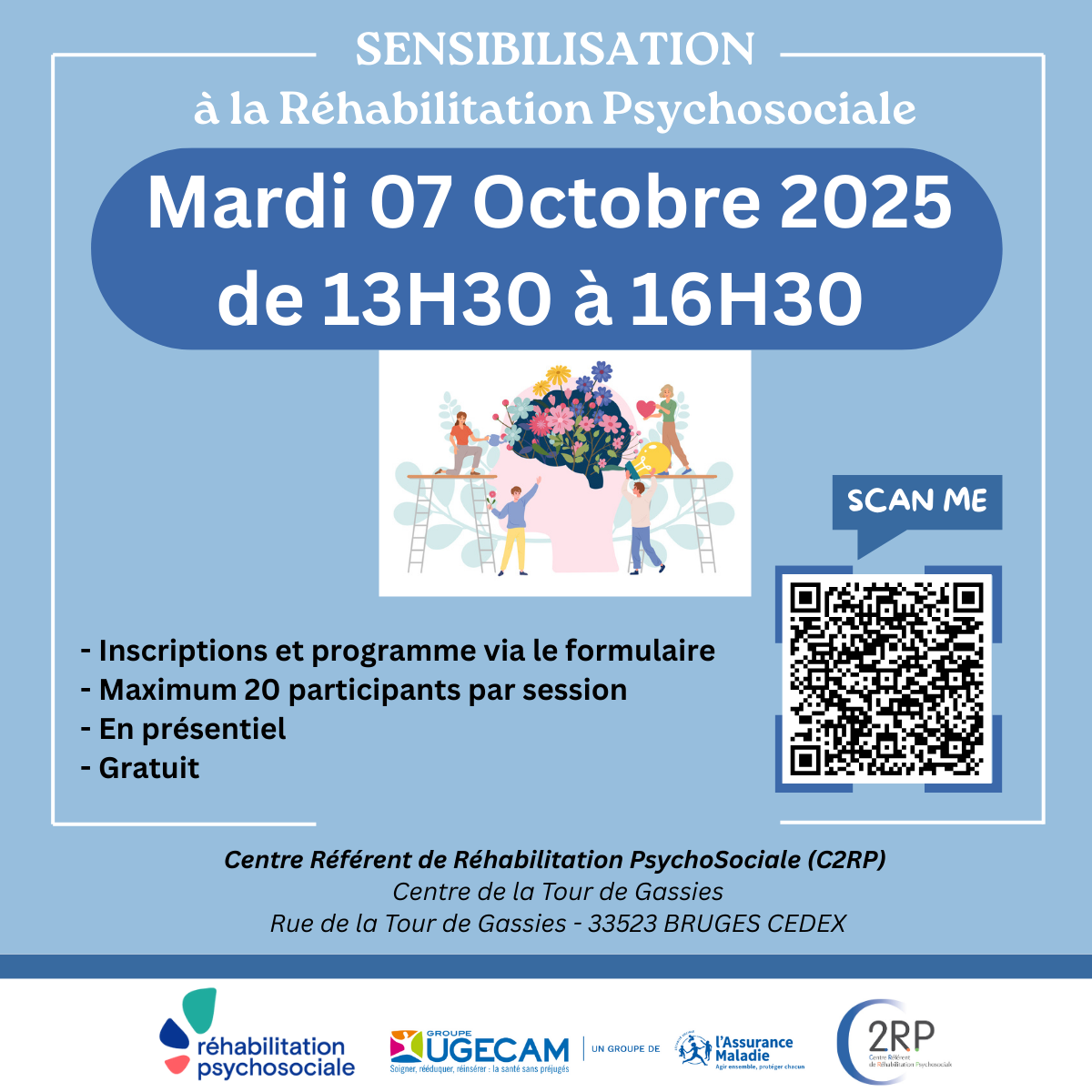 Centre Référent de Réhabilitation Psychosociale Nouvelle-Aquitaine sud  
